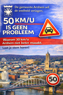 Arnhem leeft met 50 km u